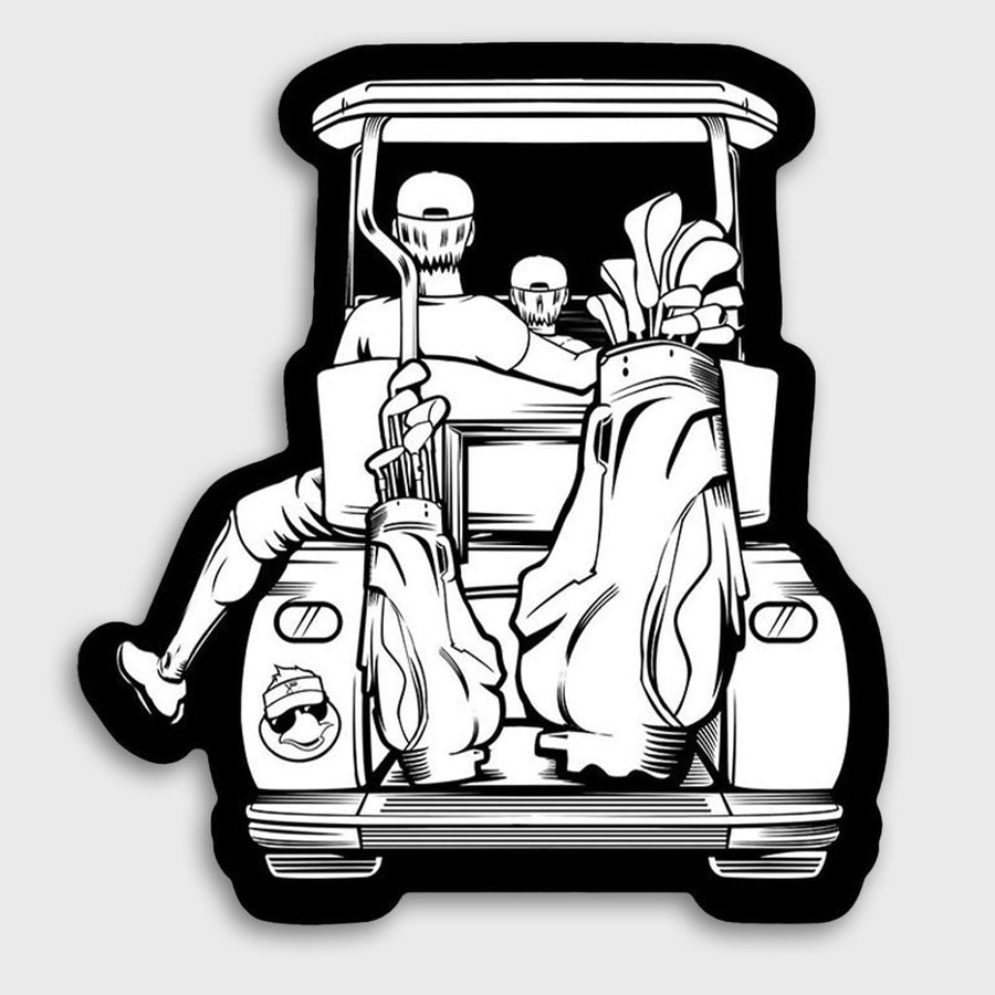 Dad & Son Golf Cart Magnet.